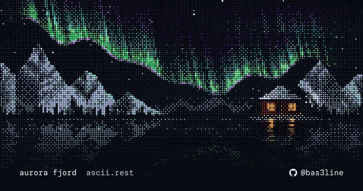 aurora fjord